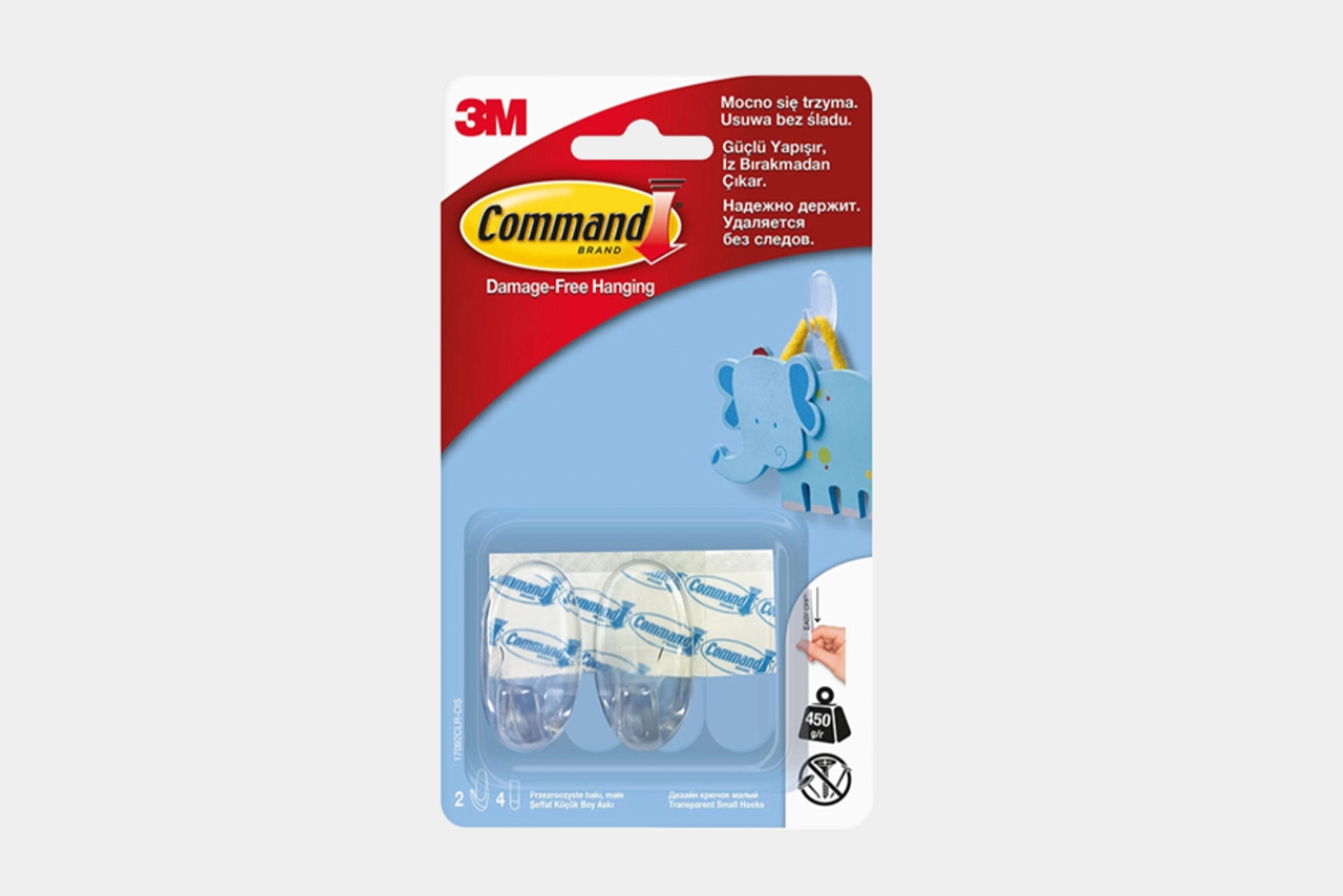 3M Command 17092 Küçük Boy Şeffaf Askı